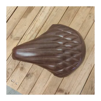 Bobber Solo seat TUCK N'ROLL DIAMOND LINE Cappuccino