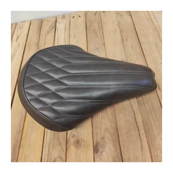 cafe 4 racer - Bobber Solo seat  TUCK N'ROLL DIAMOND LINE Coffe - Cafe4Racer Seats 