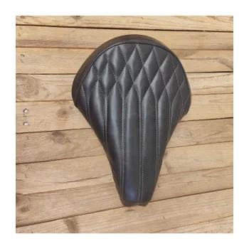 cafe 4 racer - Bobber Solo seat  TUCK N'ROLL DIAMOND LINE Coffe - Cafe4Racer Seats 