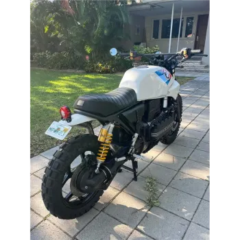 cafe 4 racer - Sedlo Scrambler Kožené, Plátno BMW K100/K75 - UNIT GARAGE Čalouněný 