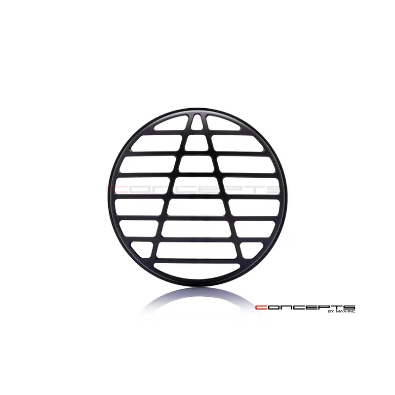 cafe 4 racer - 7" Atec  Grill  CNC Headlight Guard  - MAX-INC  Headlight Grills 