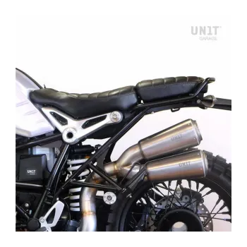 cafe 4 racer - Sella Biposto seat BMW RnineT Brown - UNIT GARAGE Seats 