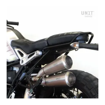 cafe 4 racer - Sella Biposto seat BMW RnineT Brown - UNIT GARAGE Seats 