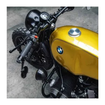 cafe 4 racer - BMW Airhead Monza Gas Cap Brushed - Motone Nádrže a uzávery 