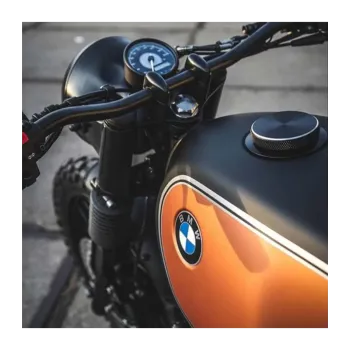 cafe 4 racer - Kufříkové víčko nádrže BMW Airhead - černé - Motone Nádrže a uzávěry 