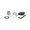 cafe 4 racer -  Monza Cap Kit for Triumph and HD - Black - Motone Fuel Caps 