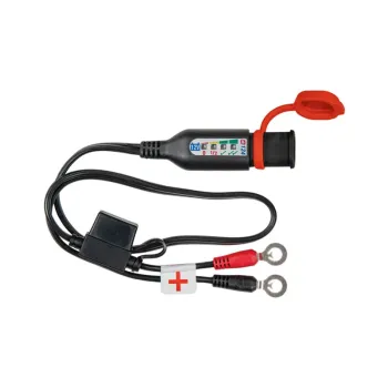 cafe 4 racer - Bord socket (small) ABS 12V/15A DIN 4165 Ø 12mm - HS MOTO Germany Connectors for chargers 4251352634092