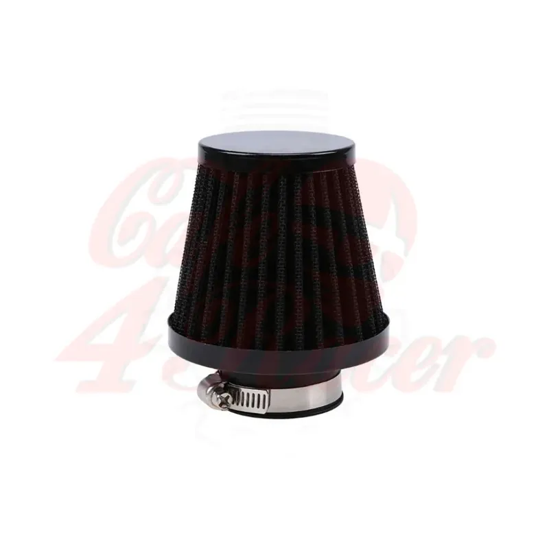 cafe 4 racer - Round clamp 60mm black Air filter - Cafe4Racer Air filters 