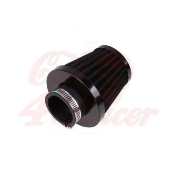 cafe 4 racer - Round clamp 54mm black Air filter - Cafe4Racer Air filters 