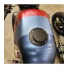 cafe 4 racer - BMW K75/100/1100 Čierny s čiernym uzávěrom - Cafe4Racer Víčka nádrží 