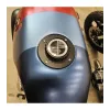 cafe 4 racer - BMW K75/100/1100 Čierny s čiernym uzávěrom s logem - Cafe4Racer Víčka nádrží 