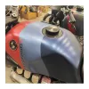 cafe 4 racer - BMW K75/100/1100 Čierny s čiernym uzávěrom bez  loga - Cafe4Racer Víčka nádrží 