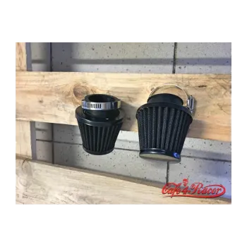 cafe 4 racer - Round clamp 39mm black Air filter - Cafe4Racer Air filters 