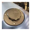 cafe 4 racer - BMW K75/100/1100 Čierny s čiernym uzáverom s Logom - Cafe4Racer Uzávery nádrže 