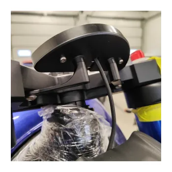 cafe 4 racer - Motogadget Motoscope PRO černý držák tachometru - Rebelmoto Horní okulár 