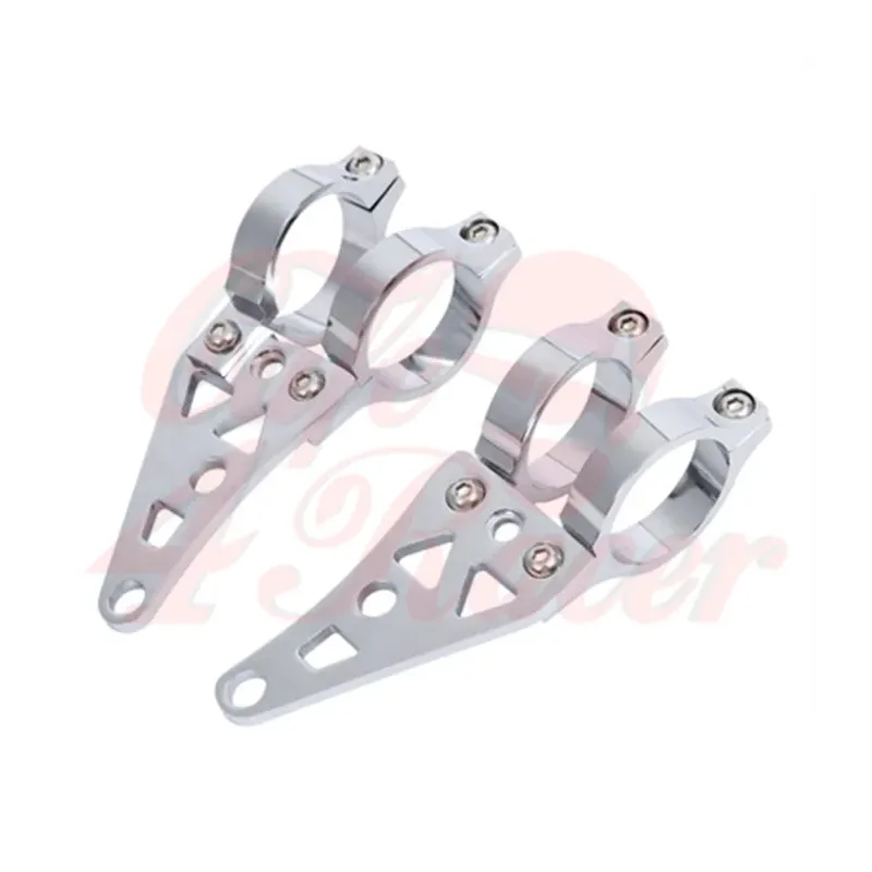 cafe 4 racer - Headlight holder 41mm chrome - Cafe4Racer Headlights brackets & holders 