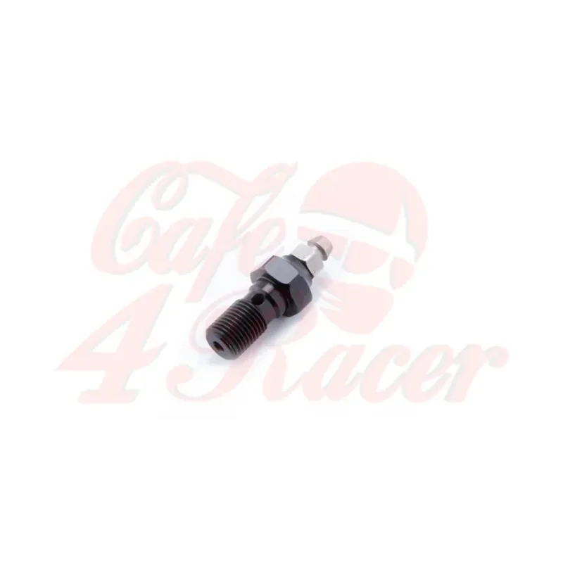 LSL Aluminium banjo bolt with venting nipple M10 x 1,25